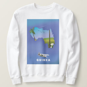 Sweatshirt Guinée Afrique du Sud Photographie de l'affiche de