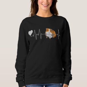 Sweatshirt Guinée Cochon Coeur battement mignon Cavy Cadeau