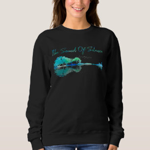 Sweatshirt Guitare Artwork Le Son Du Silence Guitare Nature
