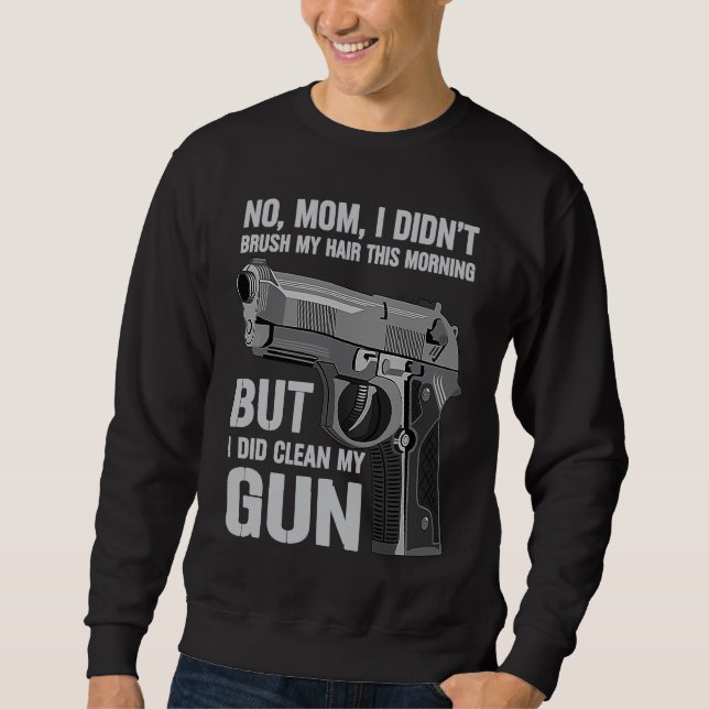 Sweatshirt Gun Owner Saying Second Amendment  Gun (Devant)