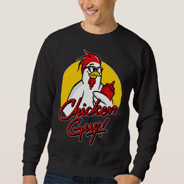 Sweatshirt Guy Fieri Chicken Guy Fieri Chick (Devant)