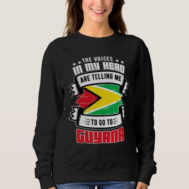 Sweatshirt Guyana Dans Ma Tête (Devant)