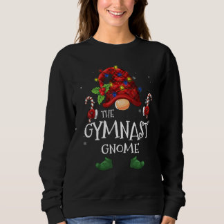 Sweatshirt Gymnaste Buffalo Plaid Christmas Tree Light