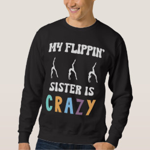 Sweatshirt Gymnaste Tumbler Amour À Tourner Tourner Et Tumbli