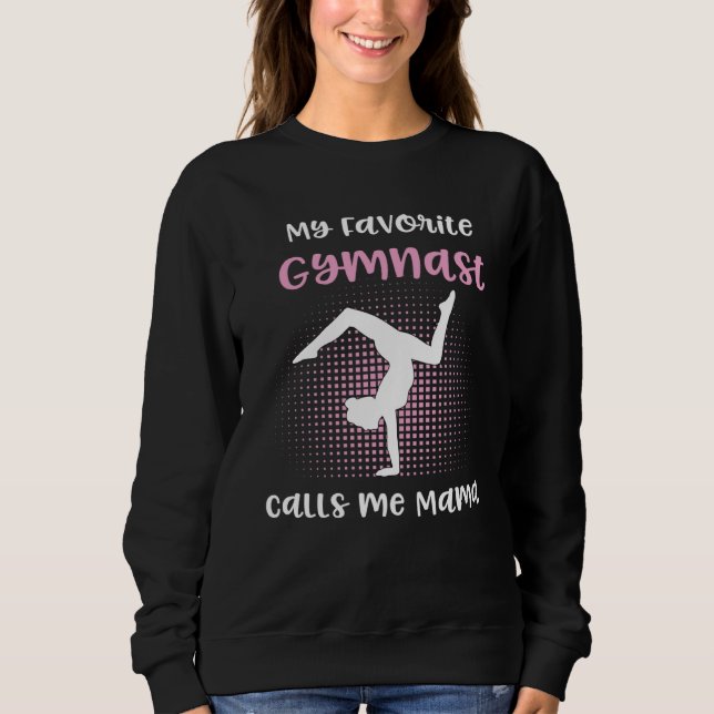 Sweatshirt Gymnastics Gymnast Mom Mama  for Women (Devant)