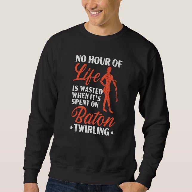 Sweatshirt Gymnastique de manipulation de baguette Majorette  (Devant)