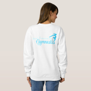 Sweatshirt Gymnastique GTbay Col crémeux *Design léger*