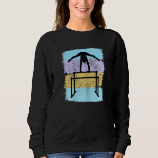 Sweatshirt Gymnastique rétro Girls Motivational Birthday Acro