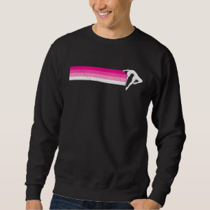 Sweatshirt gymnastique rythmique jonglage au bâton fille rétr