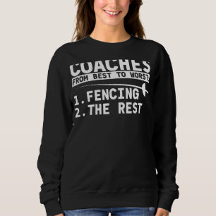 Sweatshirt Habillement d'autocar d'escrime Top Fencers Design