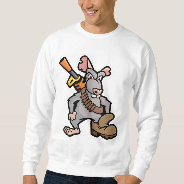 Sweatshirt Habillement d'emblème d'illustration de (Devant)