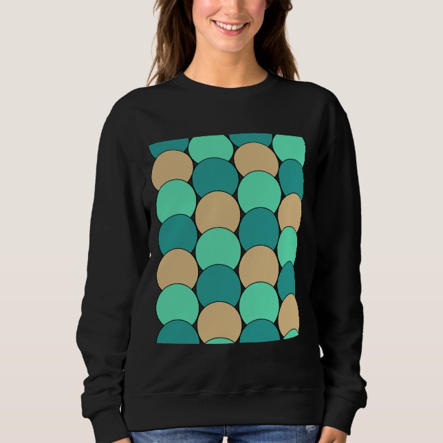 Sweatshirt Haches de l'échelle de poisson (Devant)