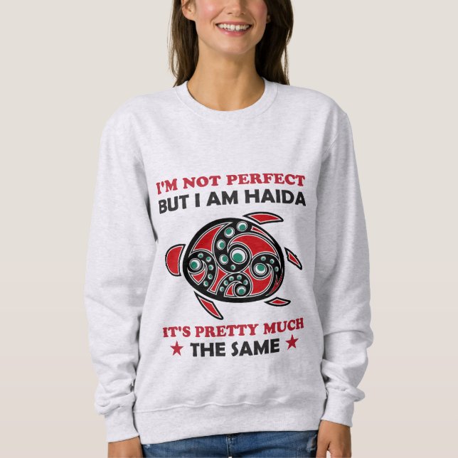 Sweatshirt Haida Turtle Haida First Nation Native Pride (Devant)