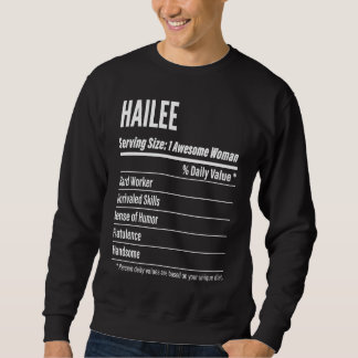 Sweatshirt Hailee Nutritional Facts Serving Size Calories