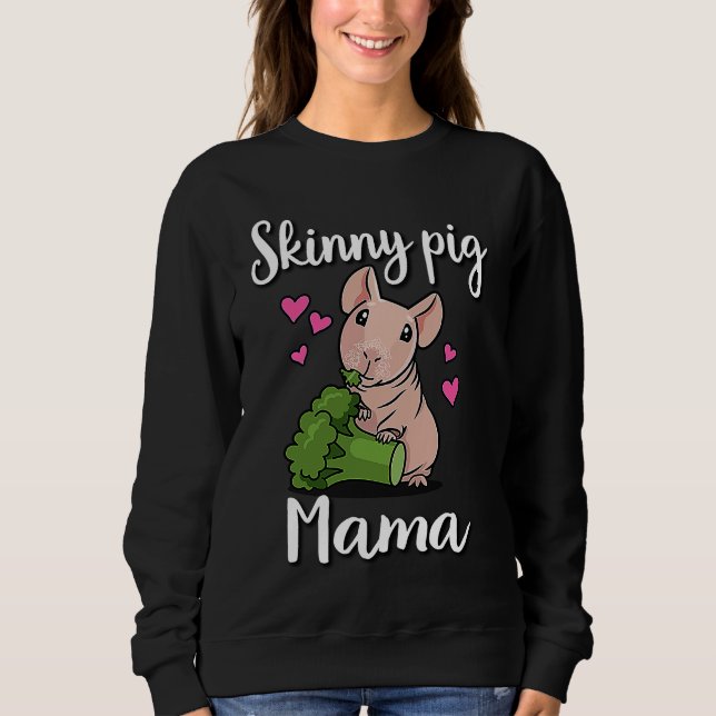 Sweatshirt Hairless Guinea Pig  7 (Devant)