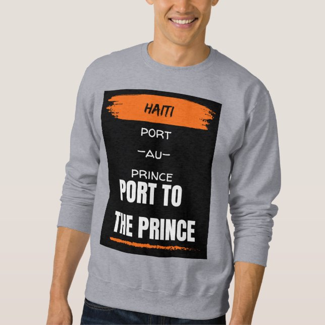 Sweatshirt Haïti (Devant)