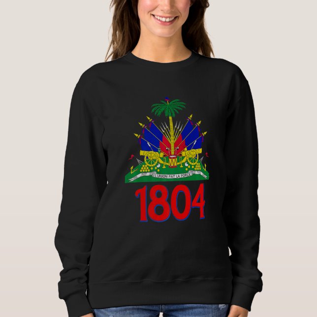 Sweatshirt Haiti 1804 Haitian Flag (Devant)