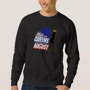 Sweatshirt Haïti Princesse Haïtienne Drapeau Les Reines Sont