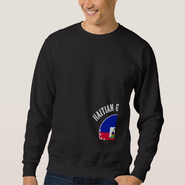 Sweatshirt Haitian Grandpas Are The Best By Par Golf Grandad  (Devant)