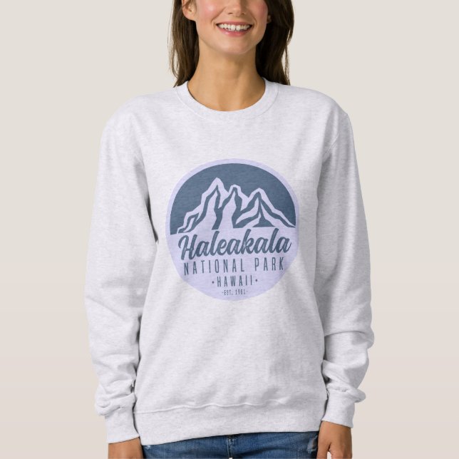 Sweatshirt Haleakala National Park Hawaï randonnée (Devant)