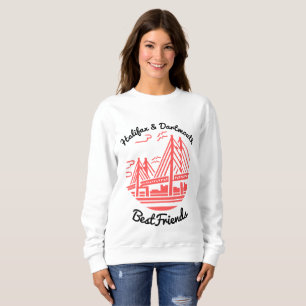 Sweatshirt Halifax et Dartmouth Meilleurs amis Nouvelle-Écoss