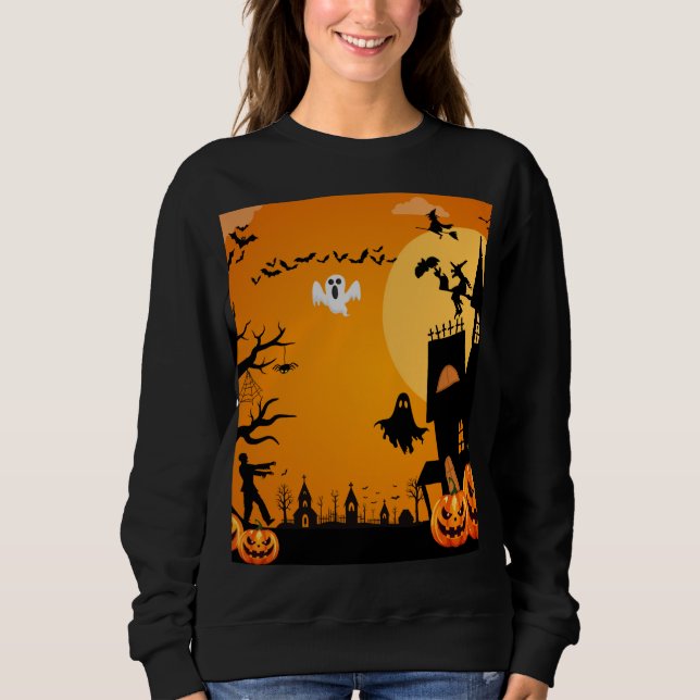 Sweatshirt Halloween (Devant)