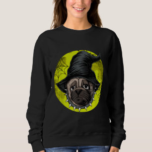 Sweatshirt Halloween Carlins Citrouille Grunge Jack O Lan Amo