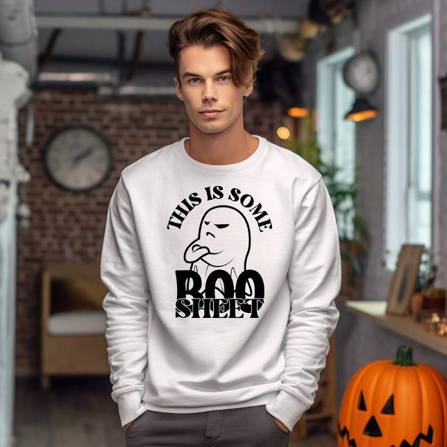 Sweatshirt Halloween C'Est Une Feuille De Boite, Fantôme Drôl (Créateur téléchargé)
