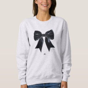 Sweatshirt Halloween Coquette Bow