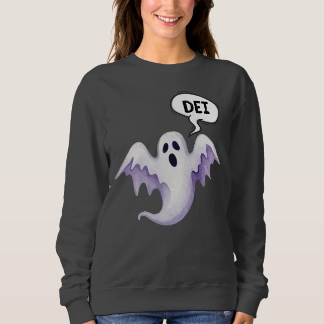 Sweatshirt Halloween fantôme effrayant DEI (Devant)
