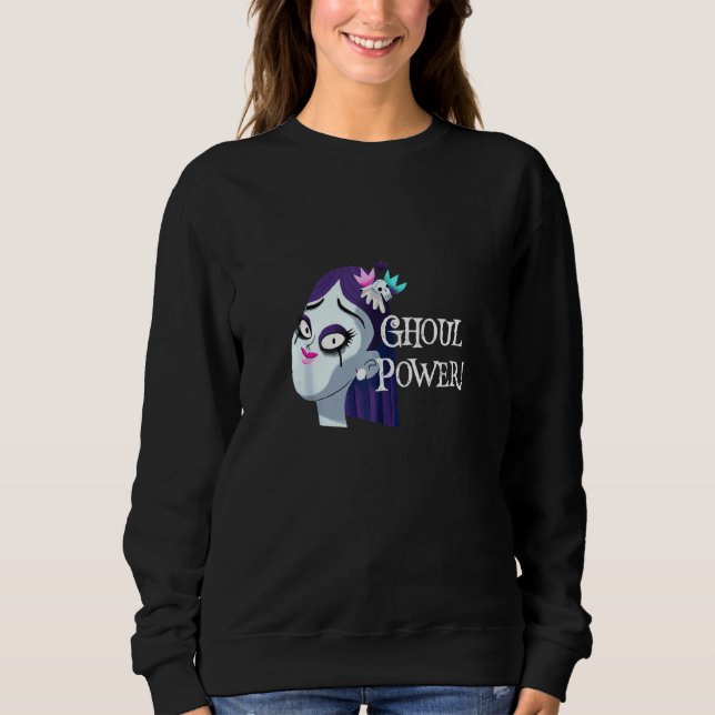 Sweatshirt Halloween Ghoul Power (Devant)