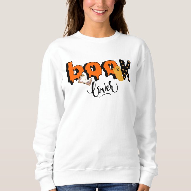 Sweatshirt Halloween Lover Livre (Devant)