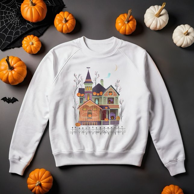 Sweatshirt Halloween Maison Blanche (Créateur téléchargé)