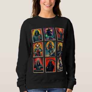Sweatshirt Halloween Monsters Timbre Tee