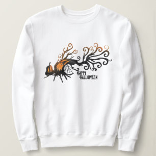 Sweatshirt Halloween/octobre/automne/arbre citrouille