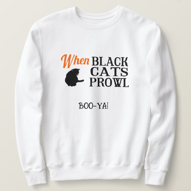 Sweatshirt Halloween personnalisé Whimsical Funny moderne (Design devant)