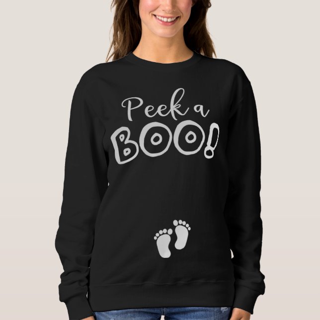 Sweatshirt Halloween Pregnancy Announcement Costume for Pregn (Devant)