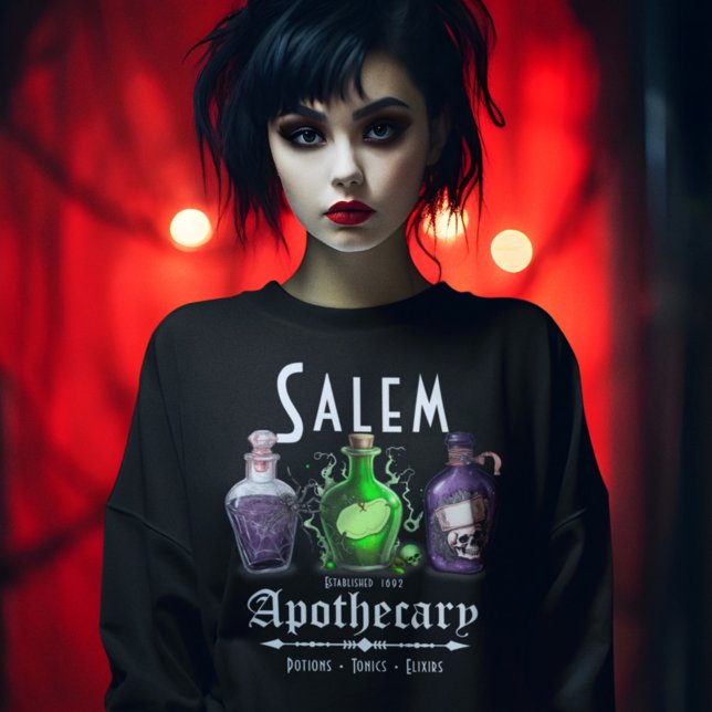 Sweatshirt Halloween Salem Potions appothécaires Toniques Eli (Créateur téléchargé)
