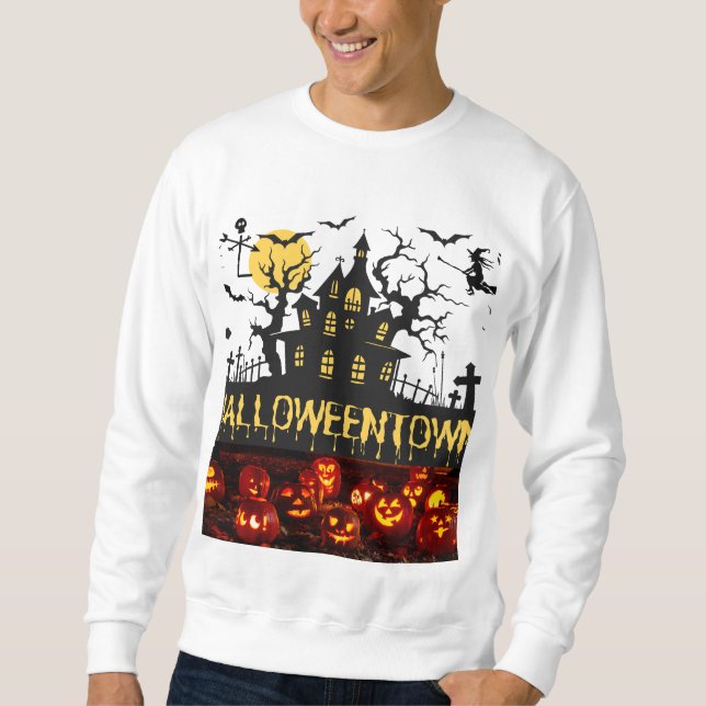 Sweatshirt Halloweentown, (Devant)