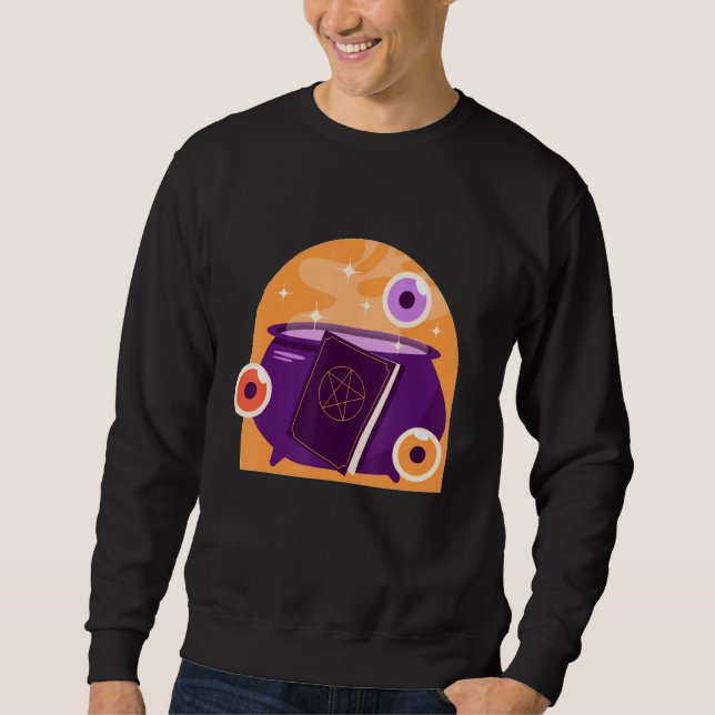Sweatshirt Hallowwen October 31 Scary  Cute 3 (Devant)
