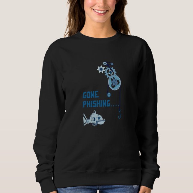Sweatshirt Hameçonnage de sécurité informatique pirate de séc (Devant)