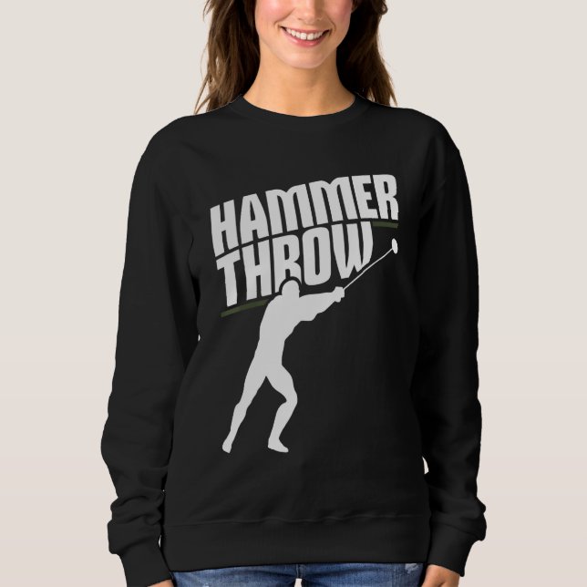 Sweatshirt Hammer Throwing Throw Thrower Track Field Athletic (Devant)