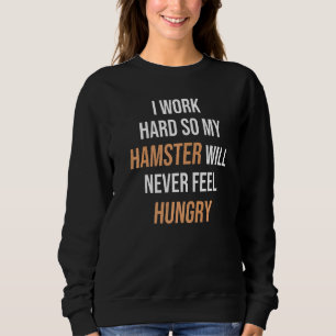 Sweatshirt Hammy Hamster nain pour petit animal de compagnie