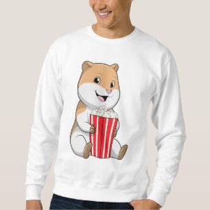 Sweatshirt Hamster au cône de Popcorn