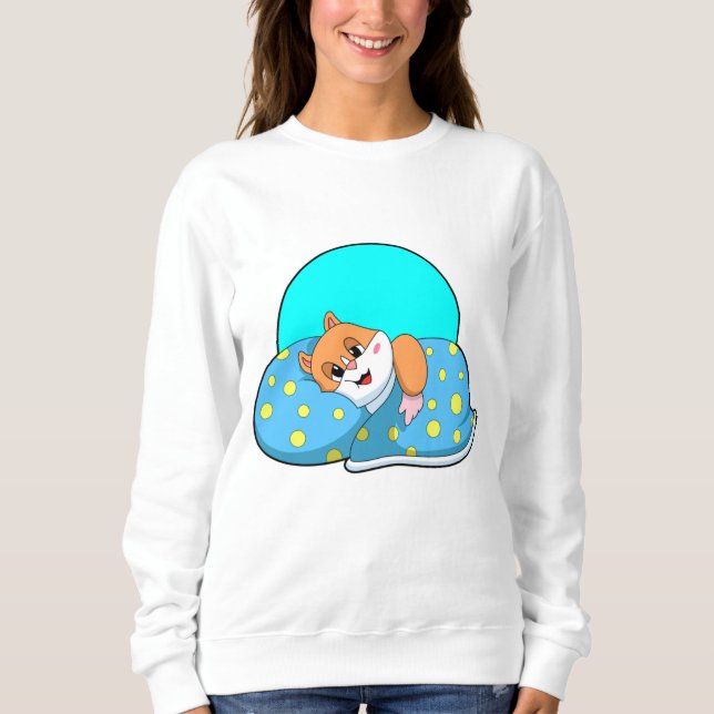 Sweatshirt Hamster au coucher avec couverture.PNG (Devant)