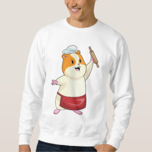Sweatshirt Hamster comme boulon avec broche à rouleaux