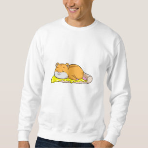Sweatshirt Hamster & Pizza au fromage