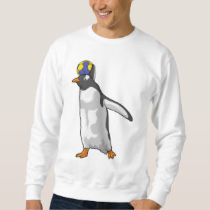 Sweatshirt Handball joueur de pingouin Handball