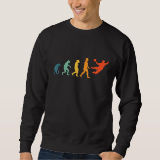 Sweatshirt Handball Players Evolution Retro Handball