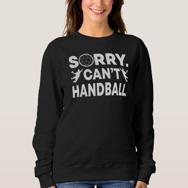 Sweatshirt Handball Sport Team Handballer Goalkeeper (Devant)